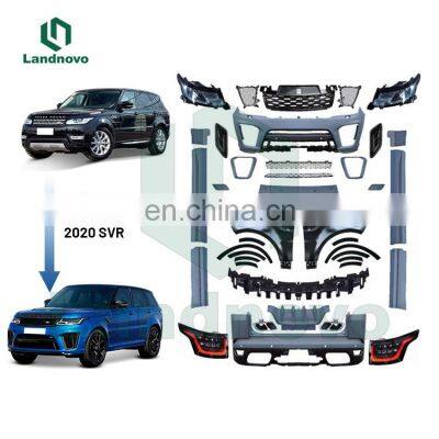 Landnovo new design body parts car bodykit for range rover sport 2018-2021 sport l494 svr body kit facelift
