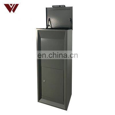 Customized Apartment Mailbox Bulk Buying Outdoor Package Mailbox Metal Parcel Drop Box Product