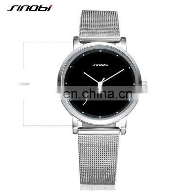 SINOBI Man And Woman Unisex Watch S9598G High School Student Watches Low Price Simply Style Wristwatch Jam Tangan Pria