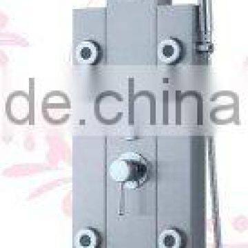 304 stainless steel shower panel with back massage rainfull