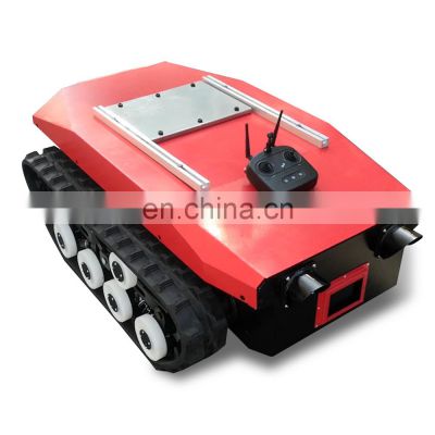 Custom Rubber Tracks Crawler amphibious Robot Chassis