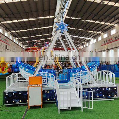 Carnival rides amusement park equipment kids mini theme park equipment small pirate ship for sale