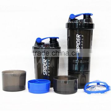 Plastic PP Protein Shaker Water Bottle,Custom Logo water bottle protein joyshaker