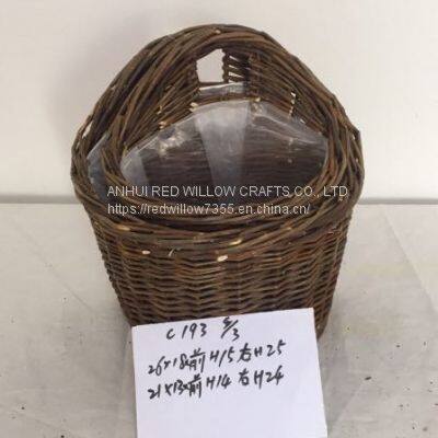 Natural Flower Plants Pots High Quality Wicker Hamper Baskets photo-2