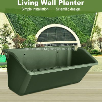 Green garden flower pot for balcony