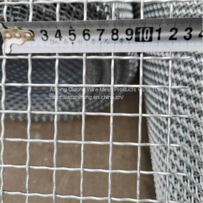 Galvanized gin mesh oil mud screen mesh metal braided square hole mesh