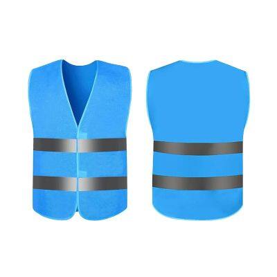 Reflective Vest Polyester Night Riding Mesh Vest With Reflective Strips photo-3