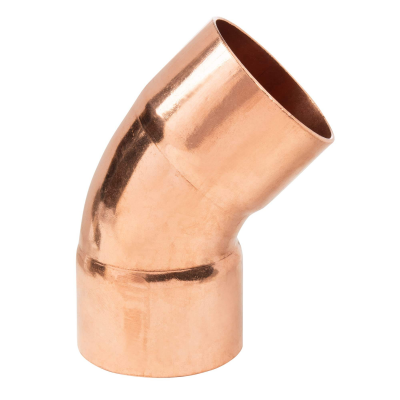 45 degree copper elbow C x C (copper fitting, HVAC/R fittings, A/C parts)