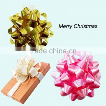 2016 ribbon star bow and ribbon eggs for gift packingaging or holiday decoration