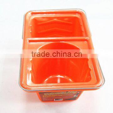 Plastic paint can /pot mould/paint caddy virgin PP material Rectangular