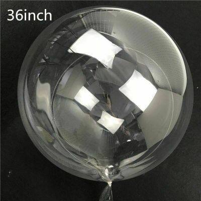Durable Clear Transparent Helium Latex Big Large 36 Inch 90cm Giant Printed Custom Design Globo Ballon Balloon With Logo Print
