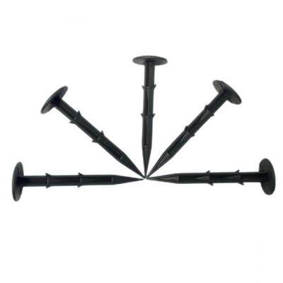 Plastic Garden Edging Nails Spiral Landscape Edging Spikes Anchoring Spikes for Paver Edging Grass Barrier Artificial Turf
