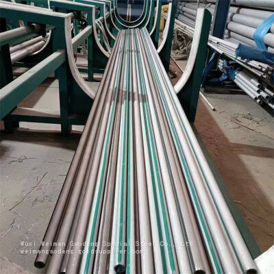 UNS N10001 Capillary Welded Tube ASME SB444 Nickel Alloy Welded Pipe