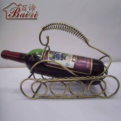 Винный стеллаж Baidie Tank в древне-зеленом цвете, декоративный орнамент