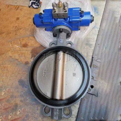 Chengzhi Single-acting Wafer-type Marine Butterfly Valve With Manual Hydraulic Remote Control Switch, Special for Seawater With Bronze Plate photo-2