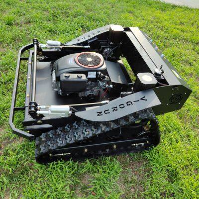 RC Lawn Mower 28V 1500W Generator Durable Slope Use RC Grass Slasher 6hp 12hp 24hp for Steep Slopes Vigorun VTLM800