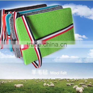 soft touch mobile phone pouch felt ,cell phone bag