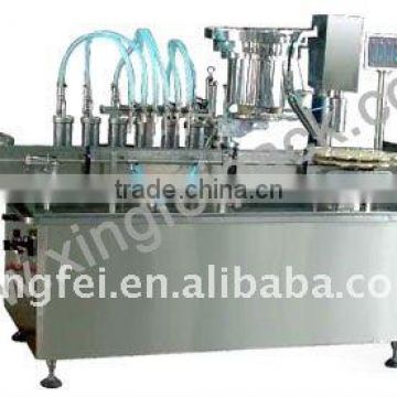 XFY automatic liquid/ bottle filling capping machine