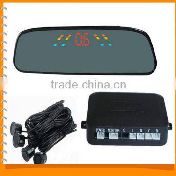 Colorful Car Reverse led display car parking sensor LED parking sensor system with 4 sensors led parking aid