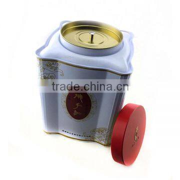 irregular tea tin box,heart shape mint tin box,gift packaging tin box