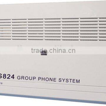 8 Co lines 48 Exts low price telephone line switch pabx