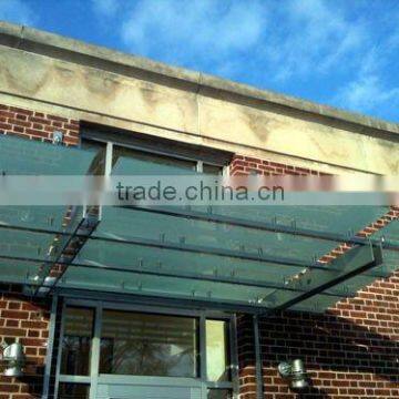 hot sell 3-22mm tempered glass roof with EN12150&BS6206&AS/NZS2208&CCC