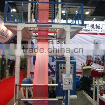 HDPE/LDPE blown film extrusion