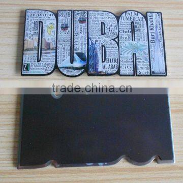 2D Dubai Letter Creative Fridge Magnet