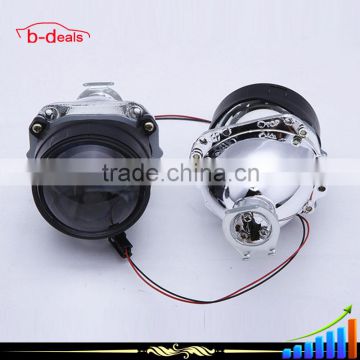 Universal 2.5 inch bi xenon projector lens Hi/Lo beam bi xenon hid bulbs without angel eyes