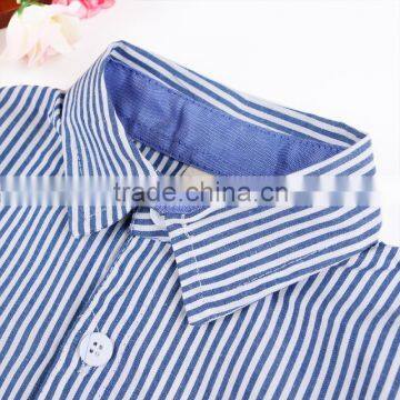 2016 Spring & Autumn Baby Boy Clothing Set European Style Handsome Boy Strip Jeans + Shirts photo-5