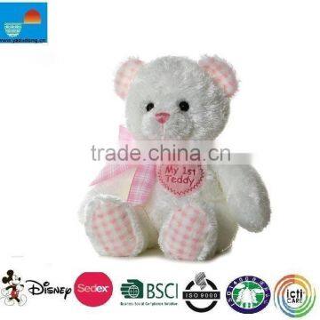 Plush Stuffed Toy Teddy Bear with Ribbon