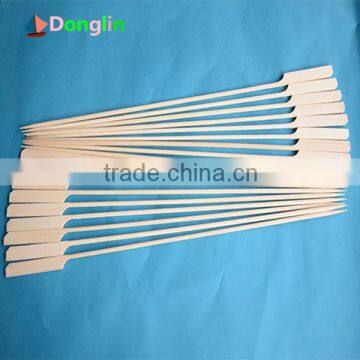 Eco-friendly flag bamboo skewer paddle skewer pick