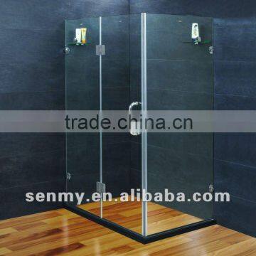 shower room with stainless steel