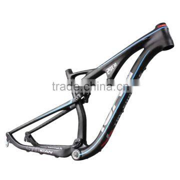 29er full suspension carbon mountain bike frame,frame mtb full suspension