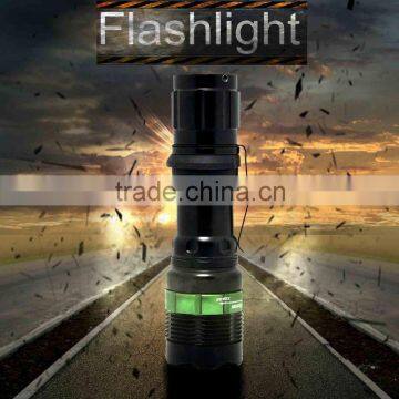 (120307) Wholesale rechargeable outdoor aluminum material led flashlight