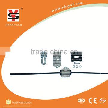 Armour-grip suspension clamp