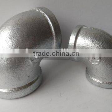 malleable galvanized cast iron pipe fittings 90 pipe elbow