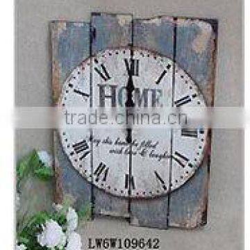 Vintage Antique Handmade Large Home Goods Hanging Metal Decorative Wall Clock Quality Choice photo-2