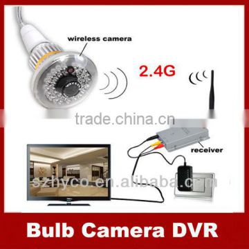 2.4G Wireless Bulb Security Camera (Invisible Light at Night