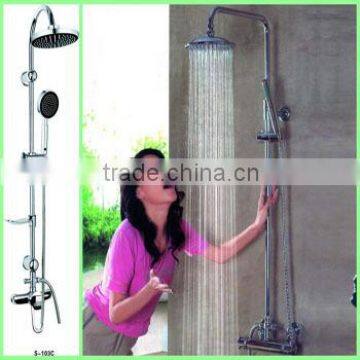 cixi ningbo round popular hot selling rain shower set