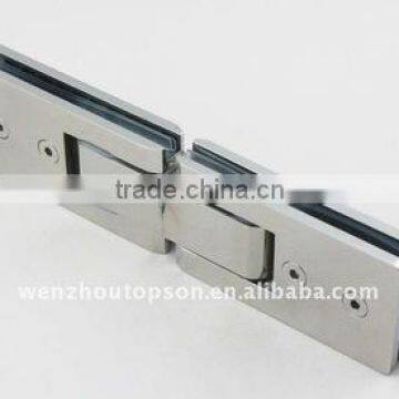 Stainless steel glass clamp/shower door hinge