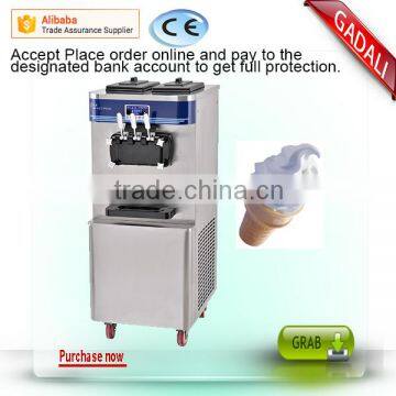 Hot Sale 3 flavor cheap ice cream makers, ice cream making equipment for sale(ZQR-S30)