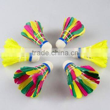 Colorful Badminton Shuttlecock G2010 Good quality hot sale