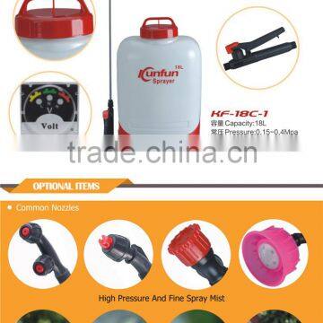 18L agriculture knapsack power sprayer