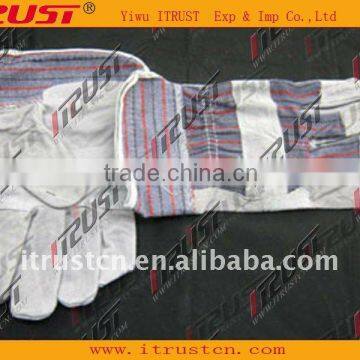 Genuine Leather Working Gloves with patch palm