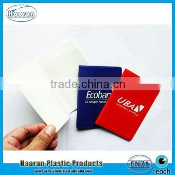 Promotional gifts card holder for bank member use