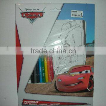 cars drawing set