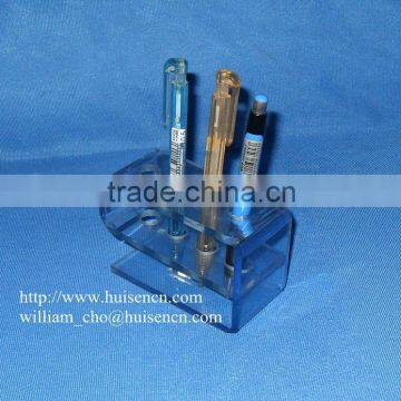 Clear acrylic pen holder for office and school