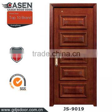 Most Popular luxury best wood door design vertical panels main entrance wooden door