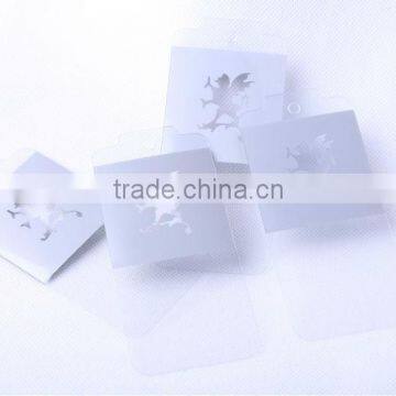 Wholesale custom cheap clothing printable plastic label